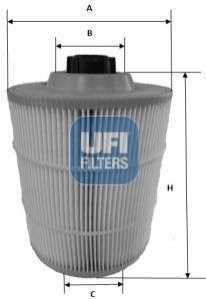 Повітряний фільтр UFI 27.A00.00 (фото 1)