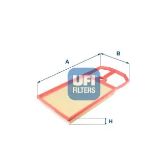 Воздушный фильтр UFI 30.124.00