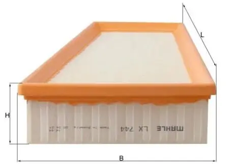 Воздушный фильтр MAHLE / KNECHT LX744