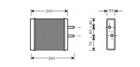 Радиатор отопления AVA COOLING KA 6009