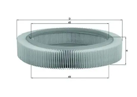 Воздушный фильтр MAHLE / KNECHT LX209