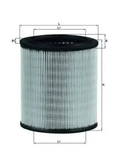 Повітряний фільтр MAHLE / KNECHT LX715