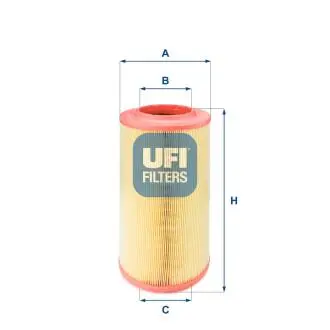 Фiльтр повiтряний UFI 27.628.00