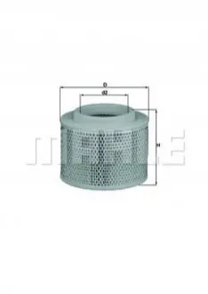 Воздушный фильтр MAHLE / KNECHT LX2673