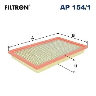 Фiльтр повiтряний FILTRON AP1541