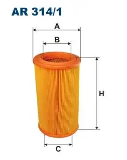 Фiльтр повiтряний FILTRON AR3141