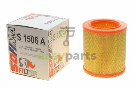 Фільтр повітряний Fiat Ducato/Peugeot Boxer/Citroen Jumper 1.9/2.4/2.5D 82-02 SOFIMA S1506A