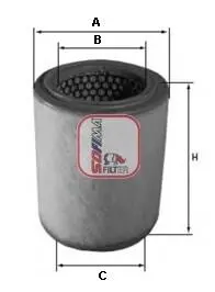 Фiльтр повiтряний SOFIMA S7592A