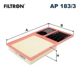 Фiльтр повiтряний FILTRON AP1833