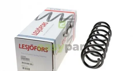 Пружина (задня) VW Polo 1.4TDI/1.9TDI 01-09 (накл.з.ч.) (осн.Polo Cross/Dune) LESJOFORS 4295096