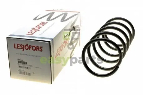Пружина (передня) Citroen Berlingo/Peugeot Partner 1.9D/2.0HDi 02-15 (фургон/авт) (+АС)(нагр.800кг) LESJOFORS 4015672