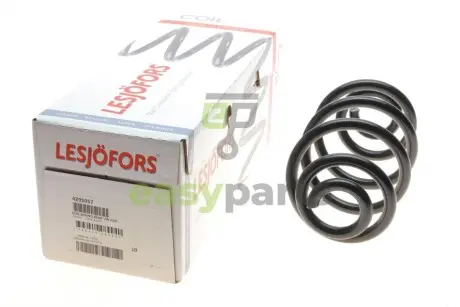 Пружина (задня) VW Passat B5 1.6-2.0/1.8T/1.9TDI/2.3 VR5/2.5TDI/2.8 V6 96-05 (седан) (з пост.діам.) (HD) LESJOFORS 4295057