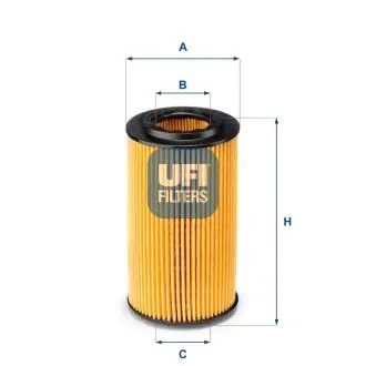 Масляний фiльтр UFI 25.072.00