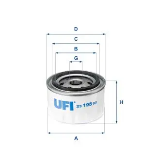 Масляный фильтр UFI 23.195.00