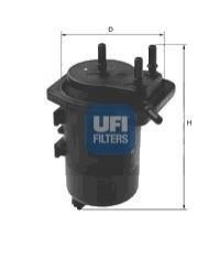 Фильтр топливный UFI 24.014.00 (фото 1)