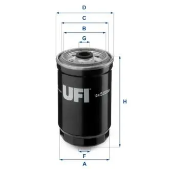 Топливный фильтр UFI 24.525.00