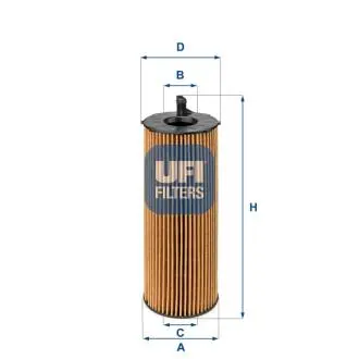 Масляний фiльтр UFI 25.068.00
