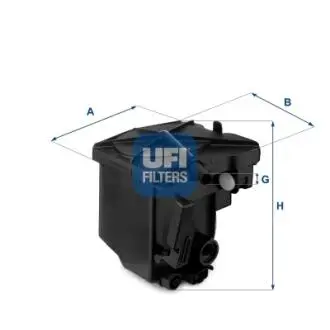 Фильтр топливный UFI 24.027.00