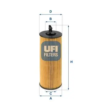 Масляний фiльтр UFI 25.084.00