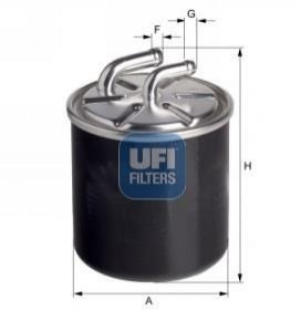 Топливный фильтр UFI 24.126.00 (фото 1)