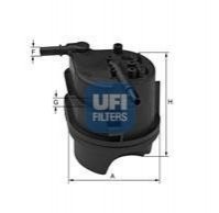 Фильтр топливный UFI 24.343.00 (фото 1)