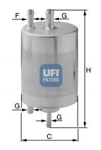 Паливний фільтр UFI 31.834.00