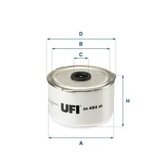 Фільтр паливний UFI 24.454.00