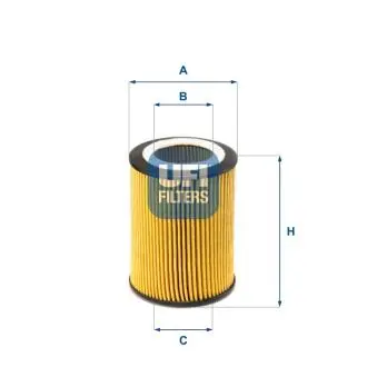 Масляный фильтр UFI 25.071.00