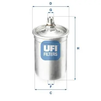 Паливний фільтр UFI 31.505.00