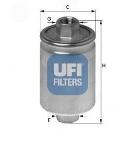 Фільтр паливний UFI 31.741.00
