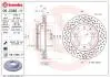 Фото 1 - тормозной диск BREMBO 09.C085.11 Тормозной диск BREMBO 09.C085.11 (фото 1)