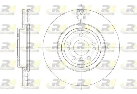 Тормозной диск ROADHOUSE 61576.10