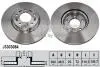 Фото 1 - гальмiвнi диски NIPPARTS J3303084 Гальмiвнi диски NIPPARTS J3303084 (фото 1)