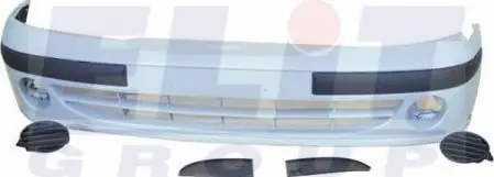 Бампер передний грунт. (кроме Coupe/Cabrio) 4/99- ELIT KH6037 903