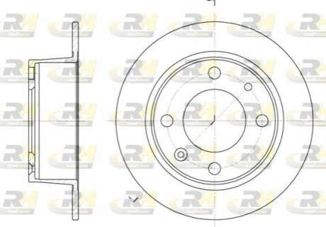 Тормозной диск ROADHOUSE 6021.00