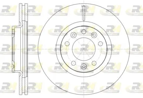 Гальмівний диск ROADHOUSE 61471.10