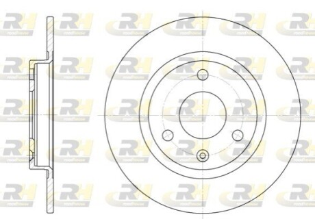 Тормозной диск ROADHOUSE 6070.00