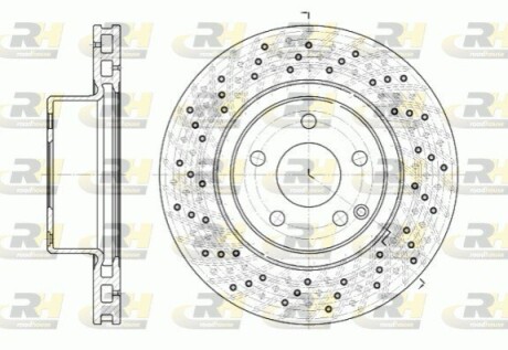 Тормозной диск ROADHOUSE 6817.10