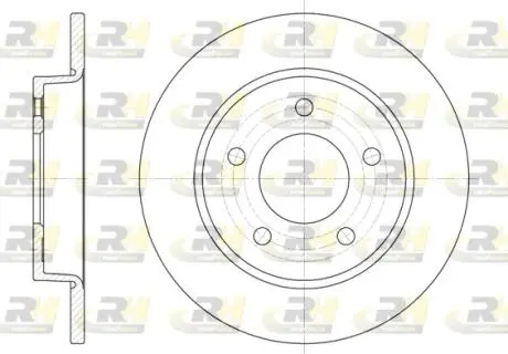 Гальмівний диск ROADHOUSE 6906.00
