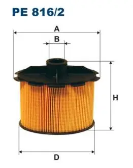 Фiльтр паливний FILTRON PE816/2