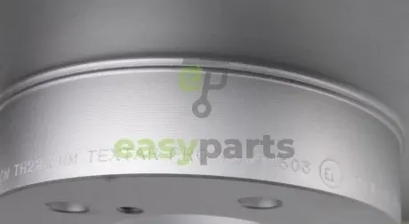Диск гальмівний (передній) Subaru Forester 97-/Impreza 00-/Outback 08-09 2.0/2.5 AWD (277x24) PRO TEXTAR 92094603