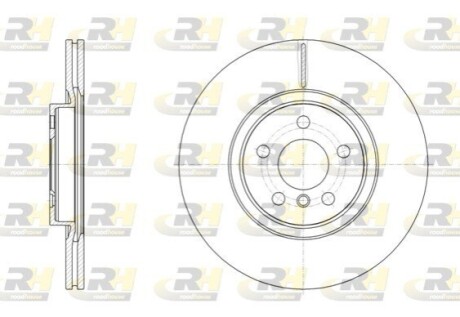 Тормозной диск ROADHOUSE 61546.10 (фото 1)