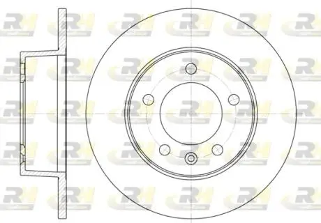 Гальмівний диск ROADHOUSE 6735.00