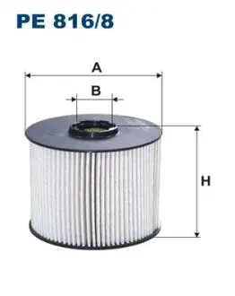 Фiльтр паливний FILTRON PE816/8