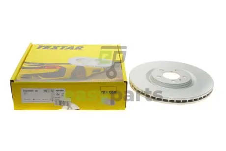 Диск гальмівний (передній) Audi A1 10-18/VW Polo 14-/Seat Ibiza 15-17 (310x25) PRO+ TEXTAR 92275905