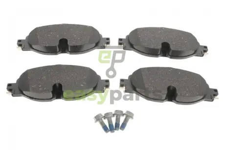 Колодки гальмівні (передні) Audi A1/Q3 18-/Skoda Octavia/VW Golf/Caddy/Touran/Passat 12- ATE 13.0460-2609.2