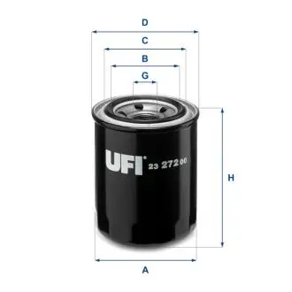 Масляный фильтр UFI 23.272.00