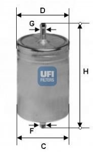 Топливный фильтр UFI 31.611.00 (фото 1)