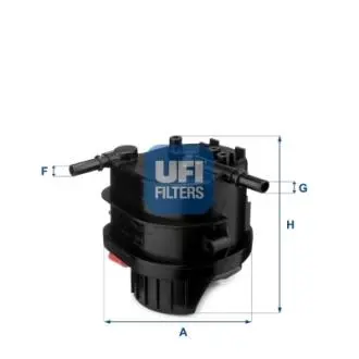 Паливний фільтр UFI 24.015.00