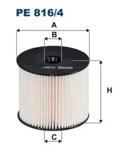Фiльтр паливний FILTRON PE816/4